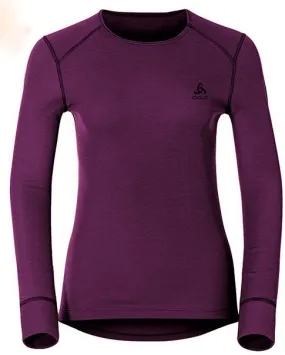 Maillot de Corps Odlo Women BL Top Crew Neck LS Active Warm Charisma